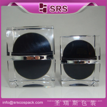 New Style Luxury Square Shape Skincare Cream Jar And 30g 50g Gorgeous Fine Cosmetic Container